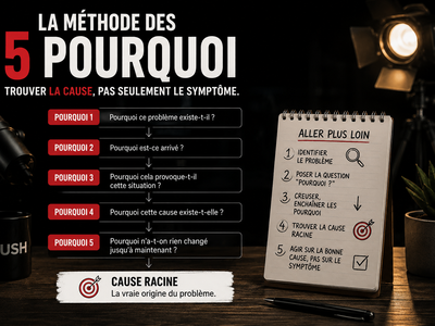 La méthode des 5 Pourquoi : l'astuce simple pour résoudre les vrais problèmes