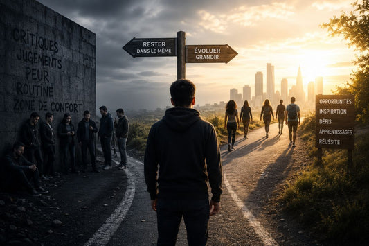 **"Changer d'entourage pour évoluer"** (Blog Mindset) :  Alt text : `Changer d'entourage pour évoluer en tant qu'entrepreneur – RUSH`
