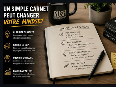 Pourquoi un carnet de réflexion est l'un des outils les plus puissants pour développer son mindset